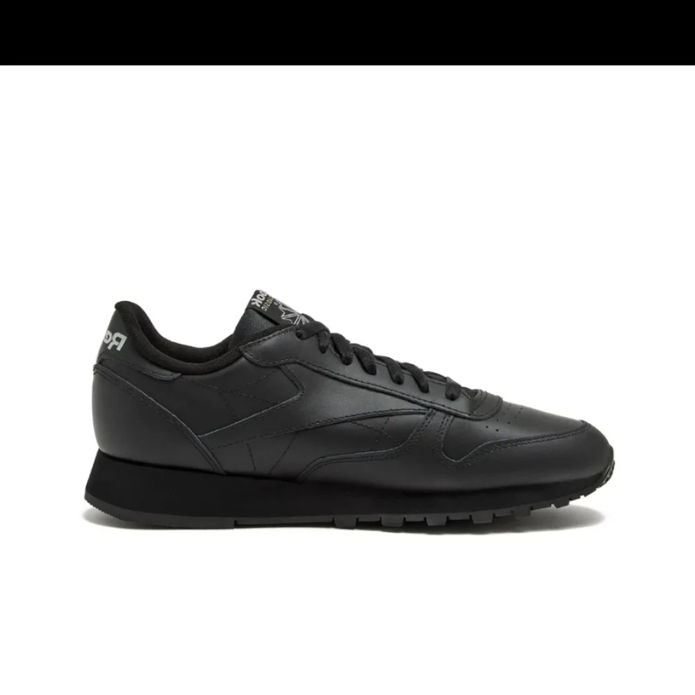 Reebok Men's Classic Leather Tennis Sneakers Core Black/Core Black/Pure Grey5